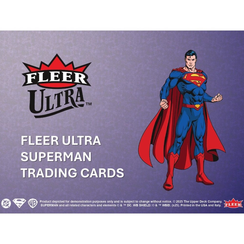 2025 Upper Deck Fleer Ultra Superman Hobby 12-Box Case | Steel