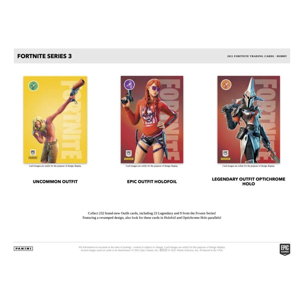 2021 Panini Fortnite Series 3 Trading Cards Box | Steel City Collectibles 2021 Panini Fortnite Series 3 Trading Cards Box | Steel City Collectibles