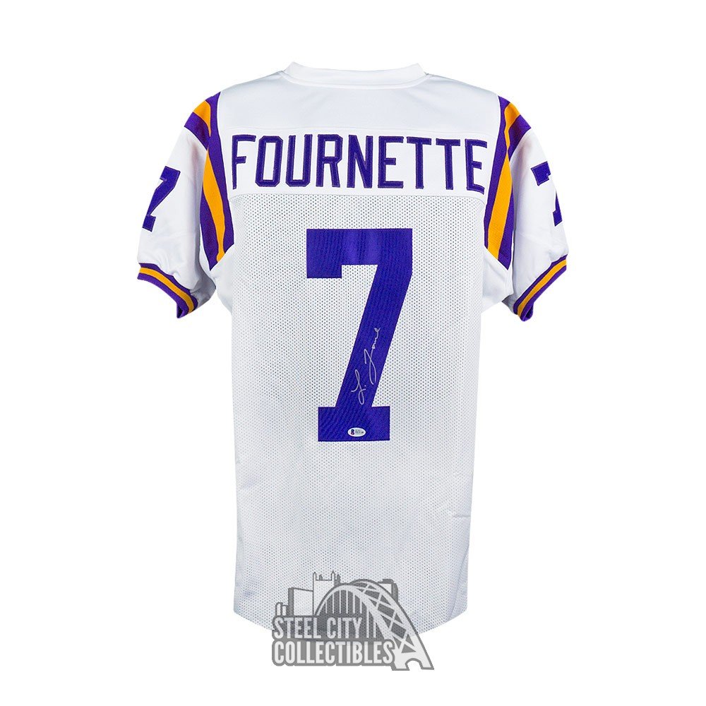 custom lsu jersey white