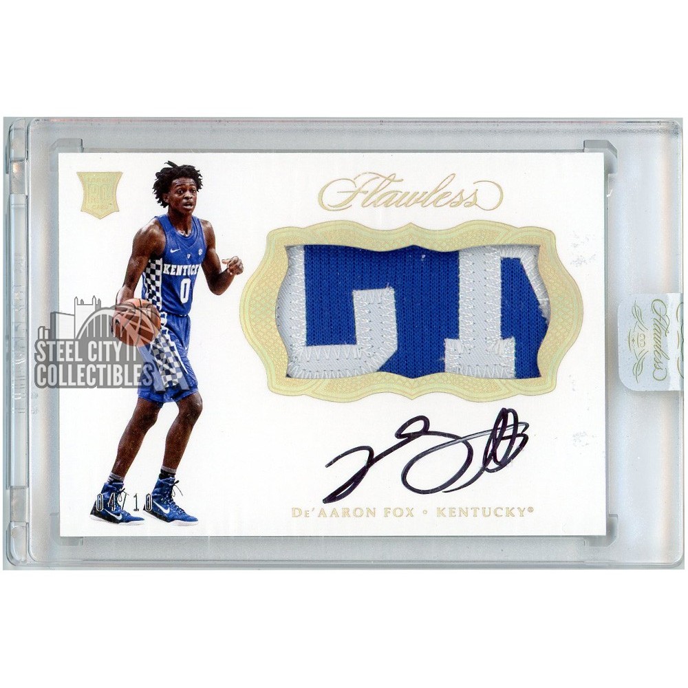 RC Flawless Patch /25 De’Aaron Fox NBA Rc Flawless Patch /25 De Aaron Fox Nba | eBay