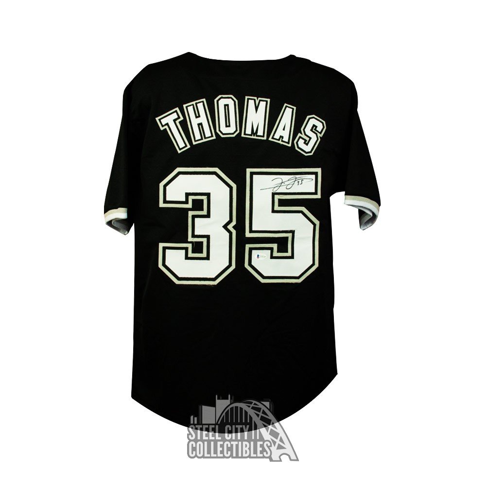 thomas autographed jersey