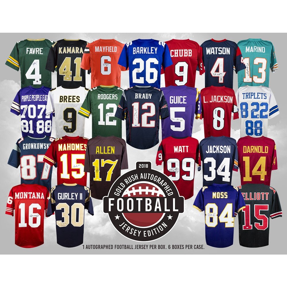 autographed football jerseys