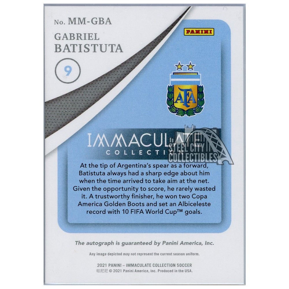 2022 Fansmall Argentina National Team Auto Card : Gabriel