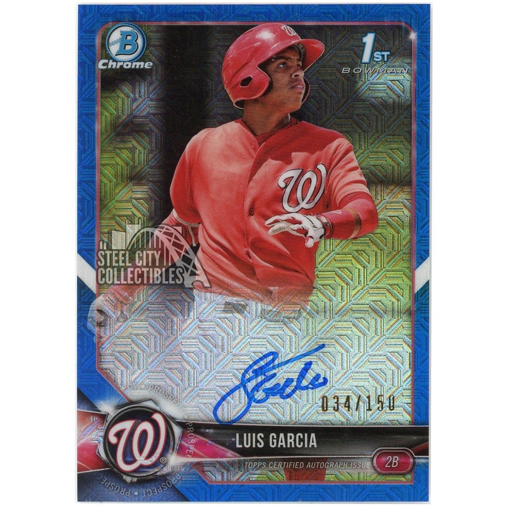 Luis Garcia 1st Bowman Chrome Autographs23 カルカッタコン