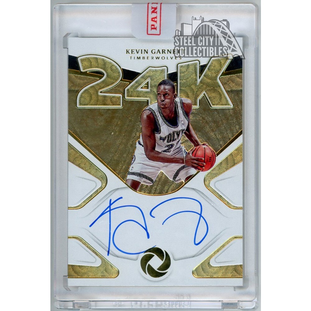 Kevin Garnett 2019-20 Panini Mosaic Scripts Prizm Auto 直筆サイン