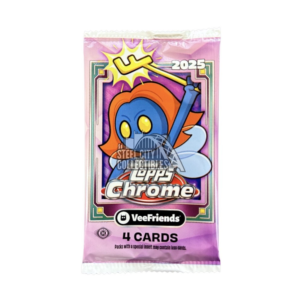 2025 Topps VeeFriends Chrome Hobby Pack | Steel City