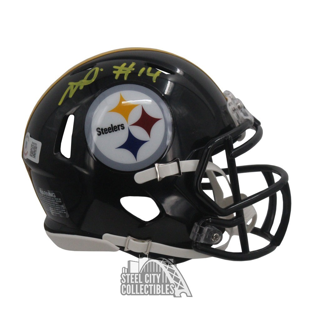 george pickens signed helmet