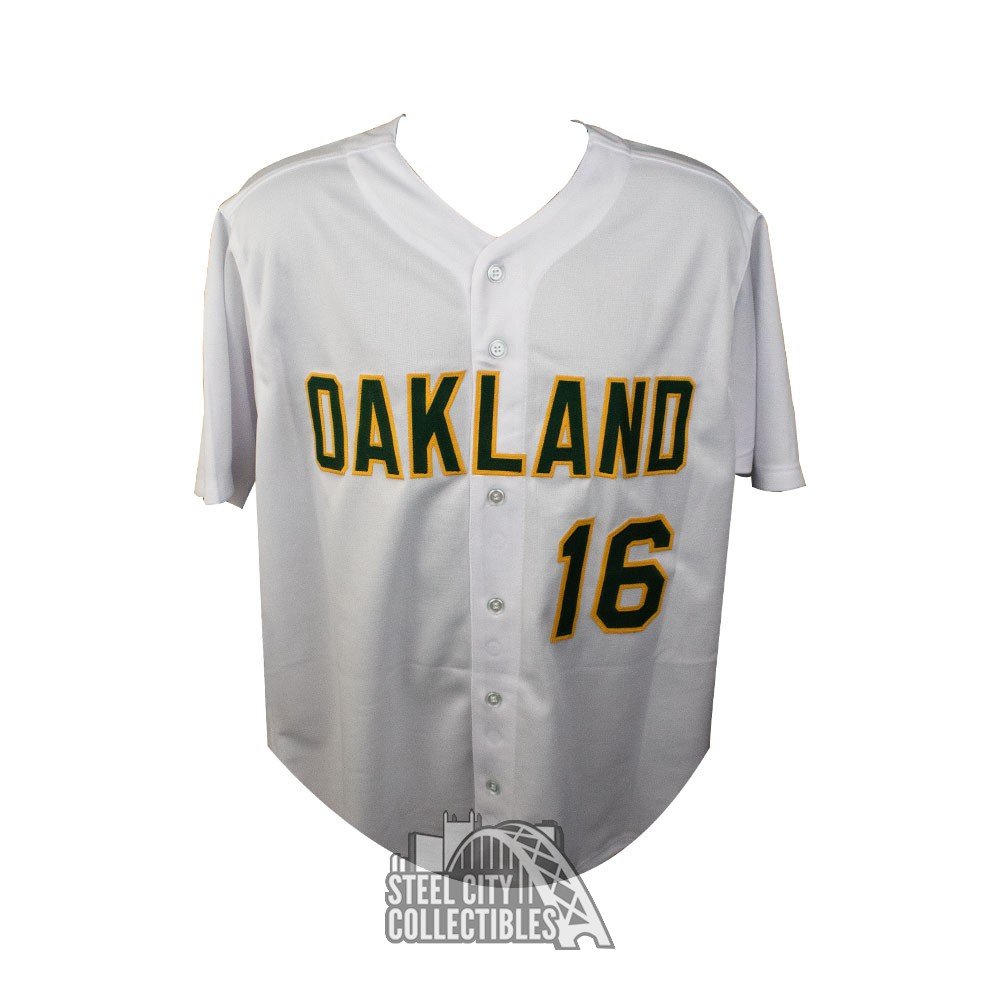 Jason Giambi Autographed Oakland Athletics Custom White Baseball