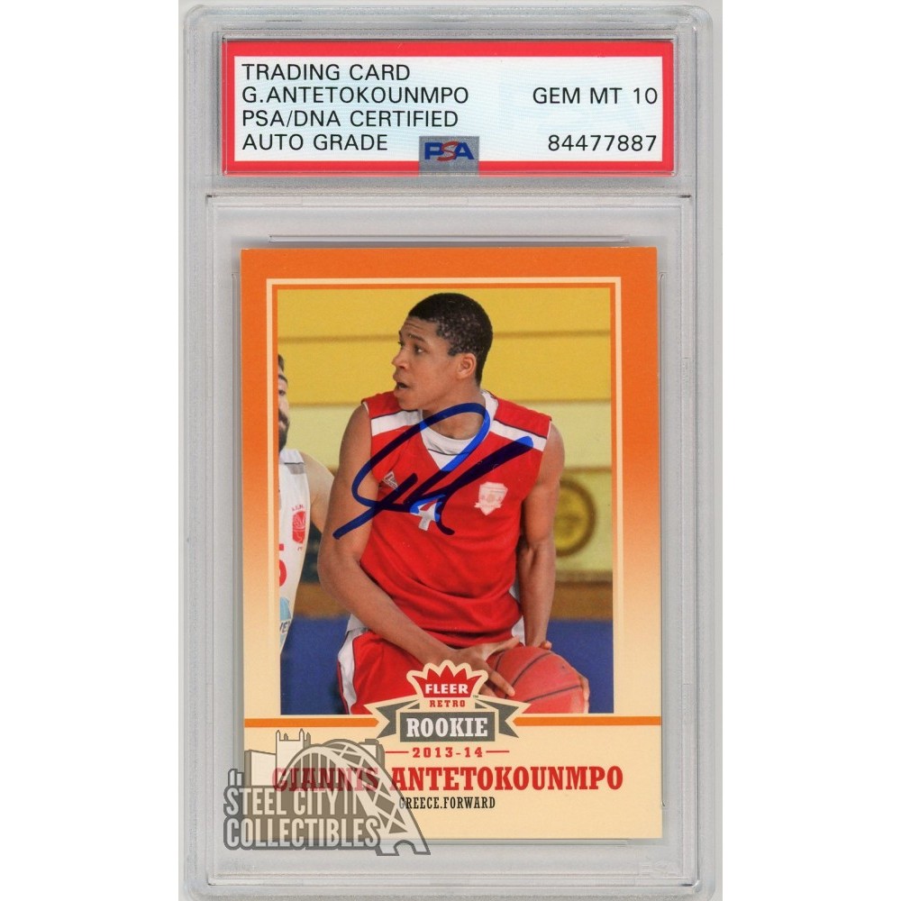 Giannis Antetokounmpo rc Fleer 2013