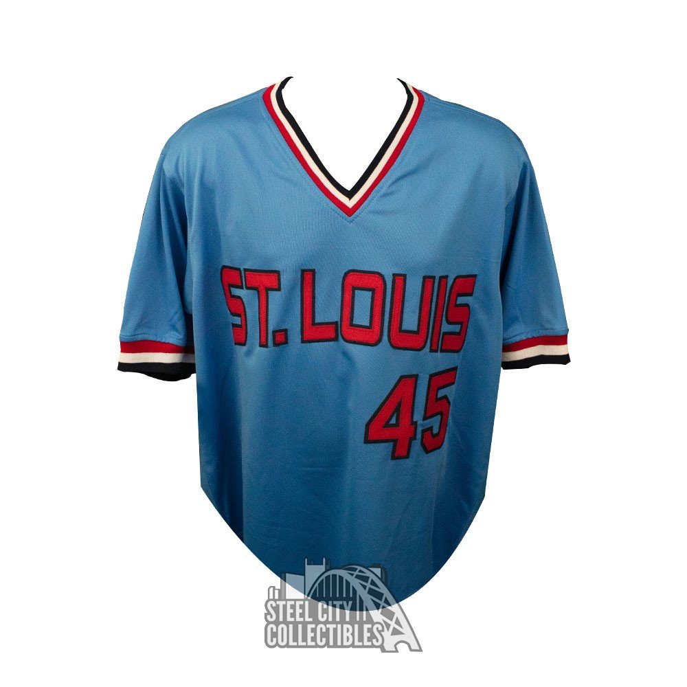 BOB GIBSON AUTOGRAPHED ST. LOUIS CARDINALS JERSEY JSA