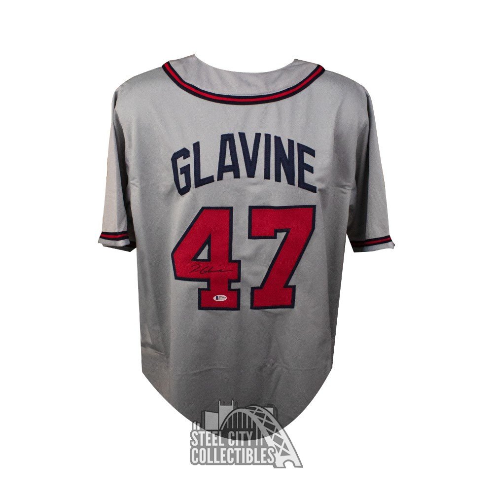 tom glavine autographed jersey