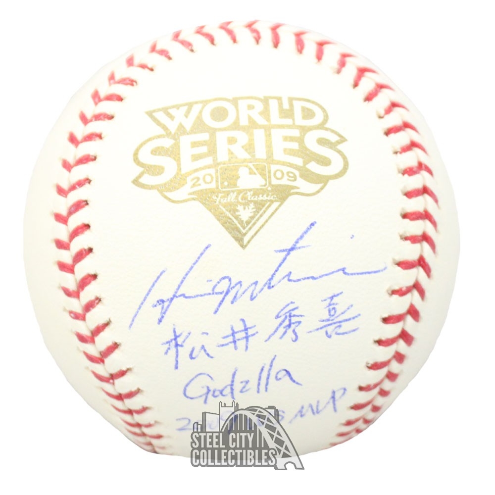 Hideki Matsui Autographed 2009 WS Official MLB Baseball with