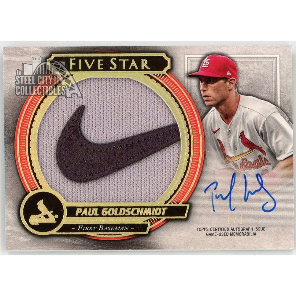 2024 Topps Five Star Gold Auto Paul Goldschmidt #09⁄50