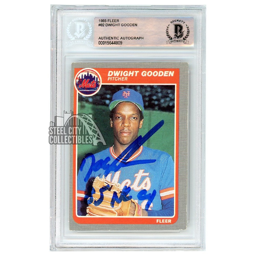 doc gooden rookie card