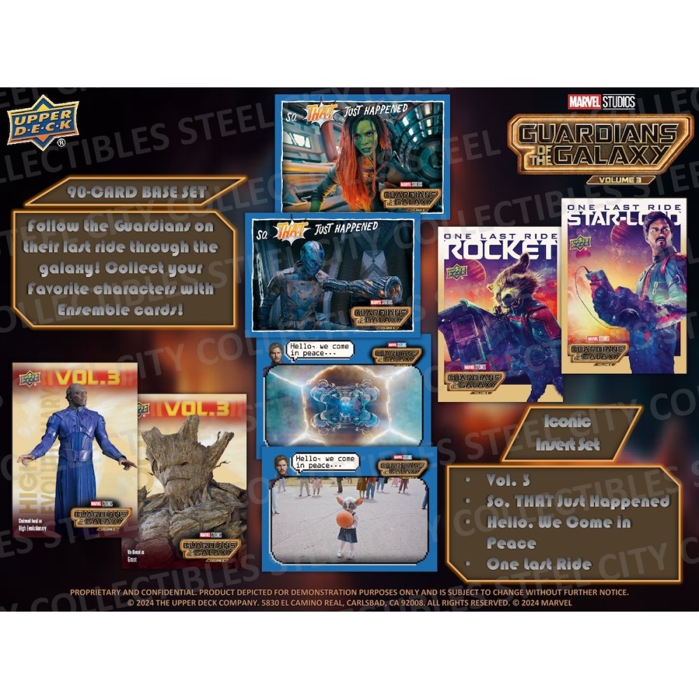 2024 Upper Deck Marvel Guardians of the Galaxy Volume 3 Hobby 12 