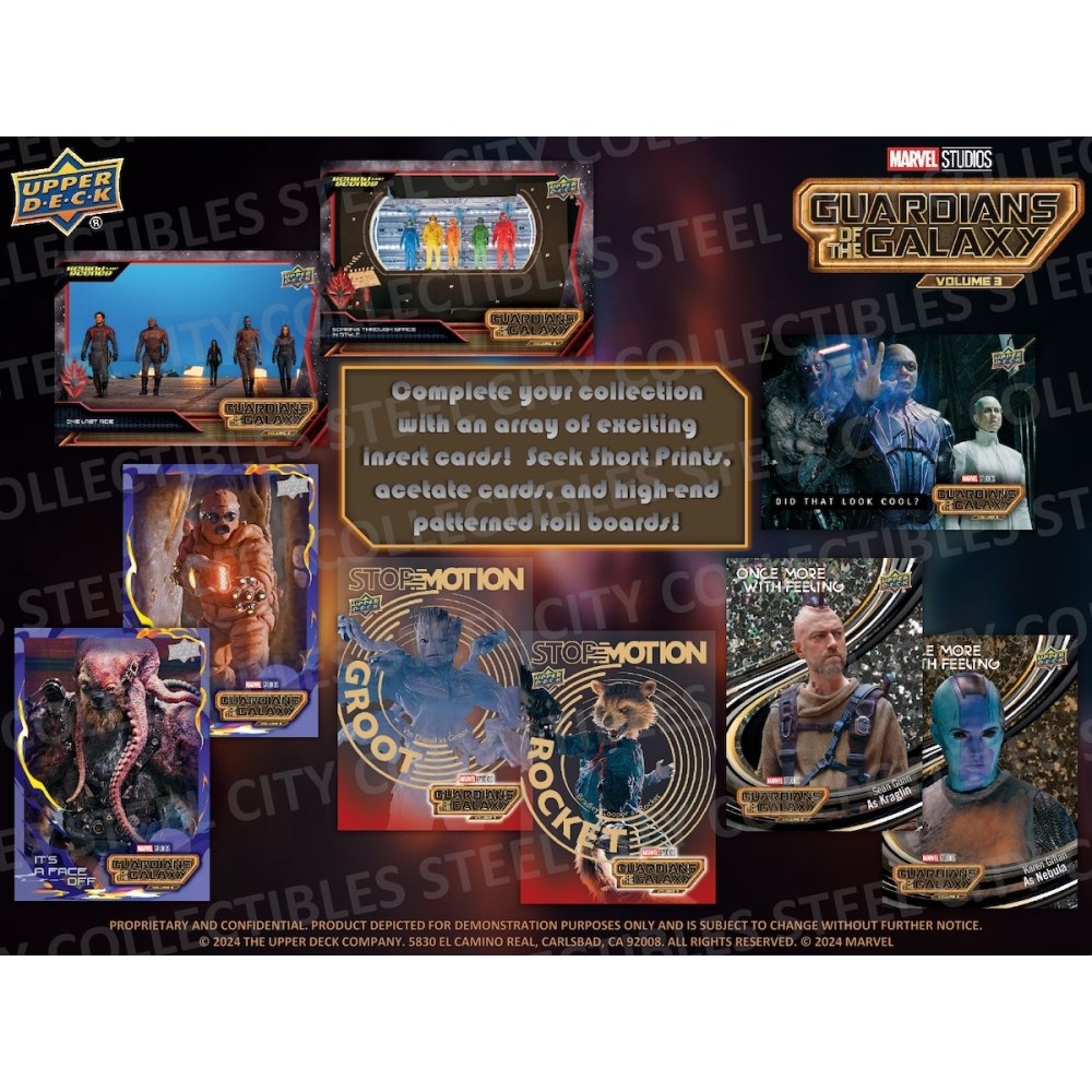 2024 Upper Deck Marvel Guardians of the Galaxy Volume 3 Hobby Box 