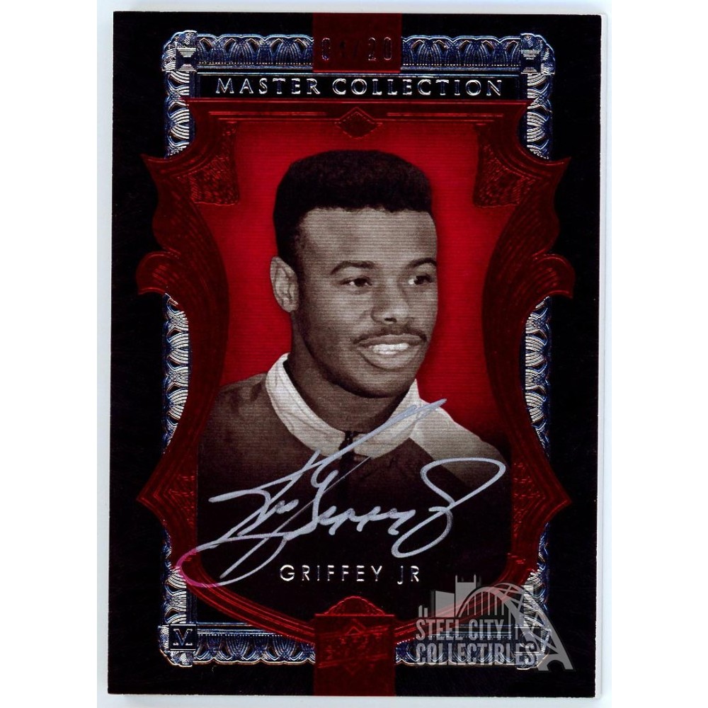 Ken Griffey Jr. 2015 Upper Deck Master Collection Autograph Card