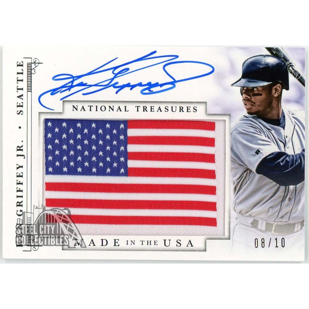 Ken Griffey Jr 2014 Panini National Treasures Made in the USA 