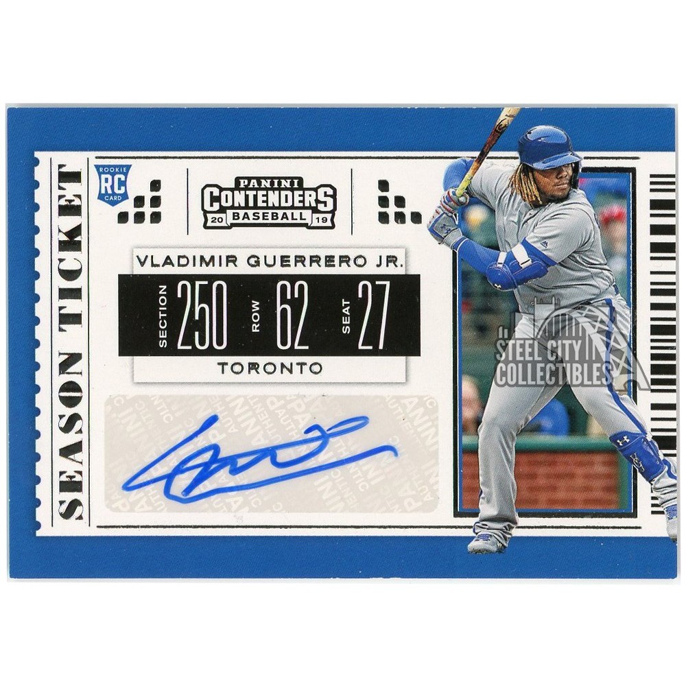 若者の大愛商品 Vladimir Ticket Season Contenders Panini 2019 Jr Guerrero その他