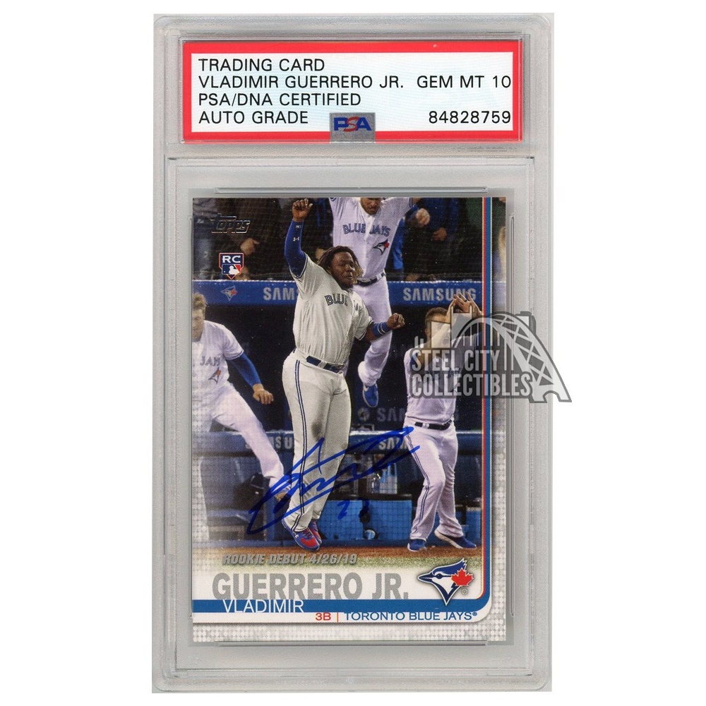 Top Loaders Rookie Graded PSA Mint 9 - Vladimir Guerrero, Jr. 2019
