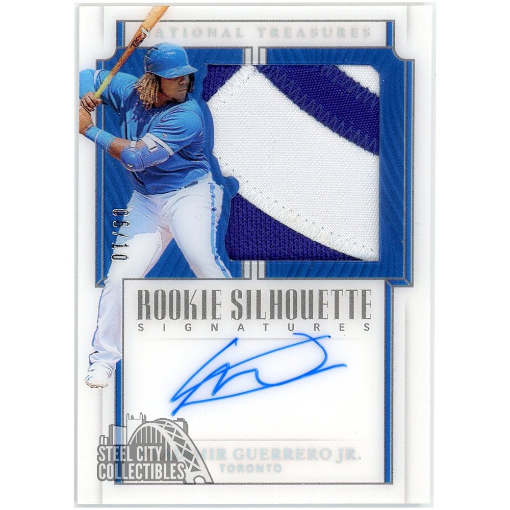 Vladimir Guerrero Jr 2019 Panini National Treasures Silhouette