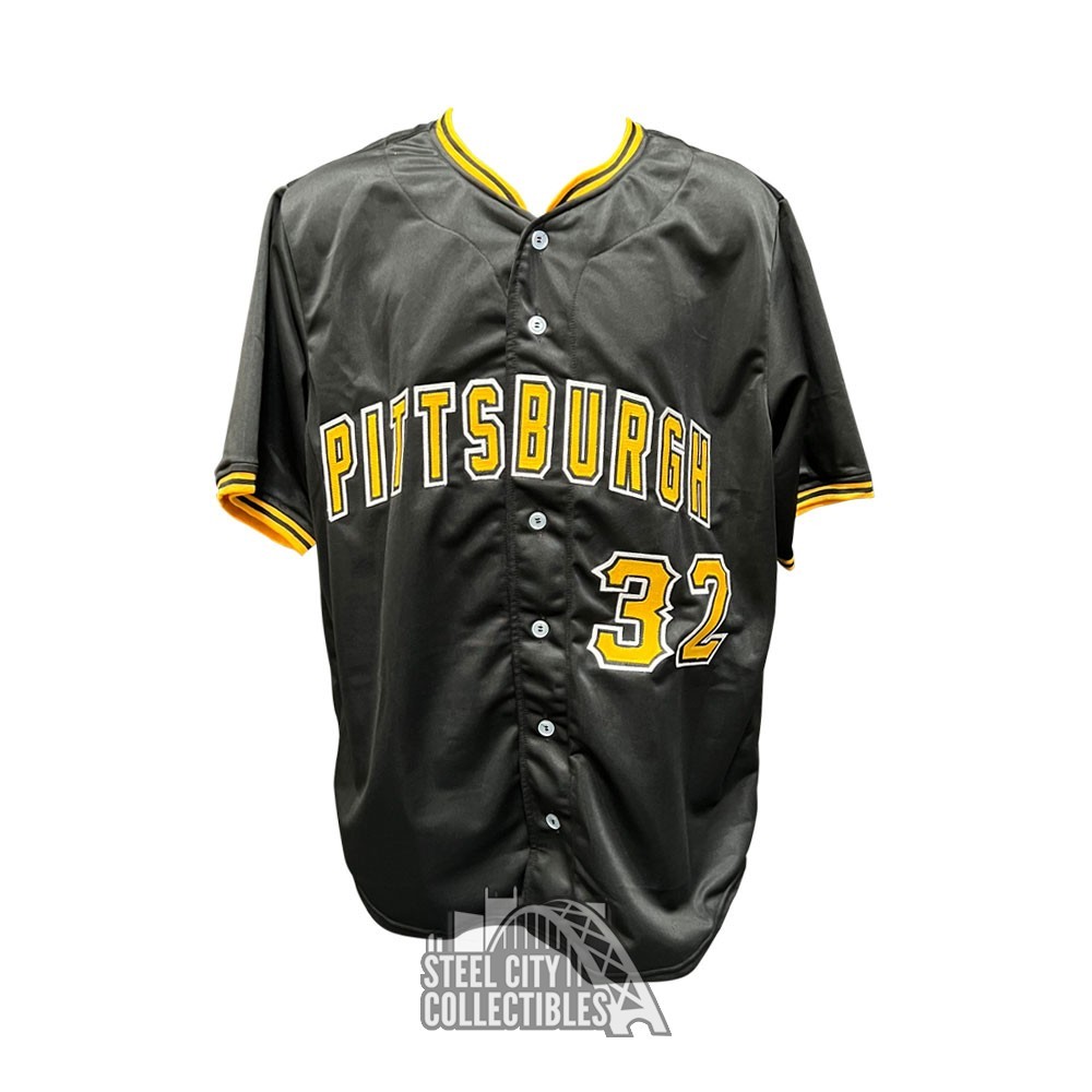 Henry Davis Autographed Pittsburgh Black Custom Baseball Jersey