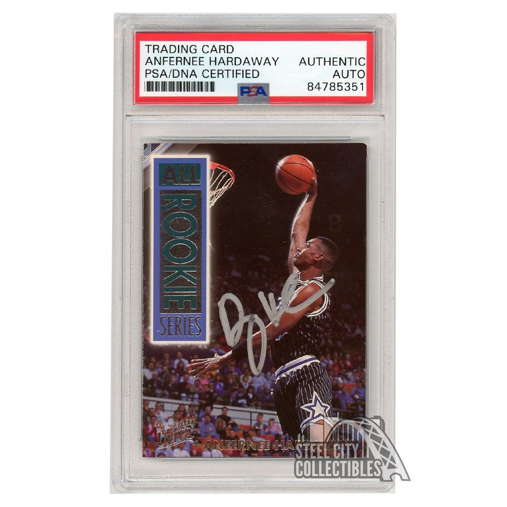 Anfernee Hardaway 1993-94 Fleer Ultra All Rookie Series Autograph RC Card  #4 PSA/DNA (Silver) | Steel City Collectibles