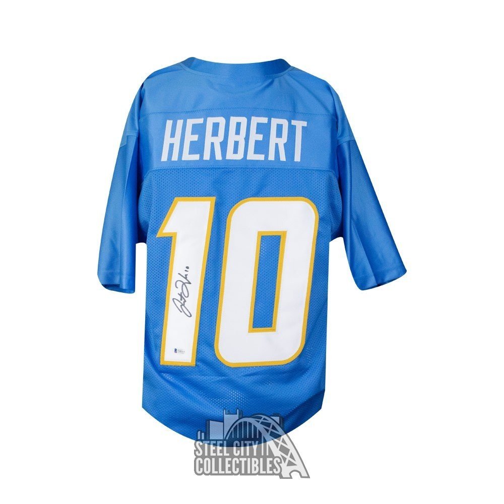 Signed justin herbert jersey Clearance