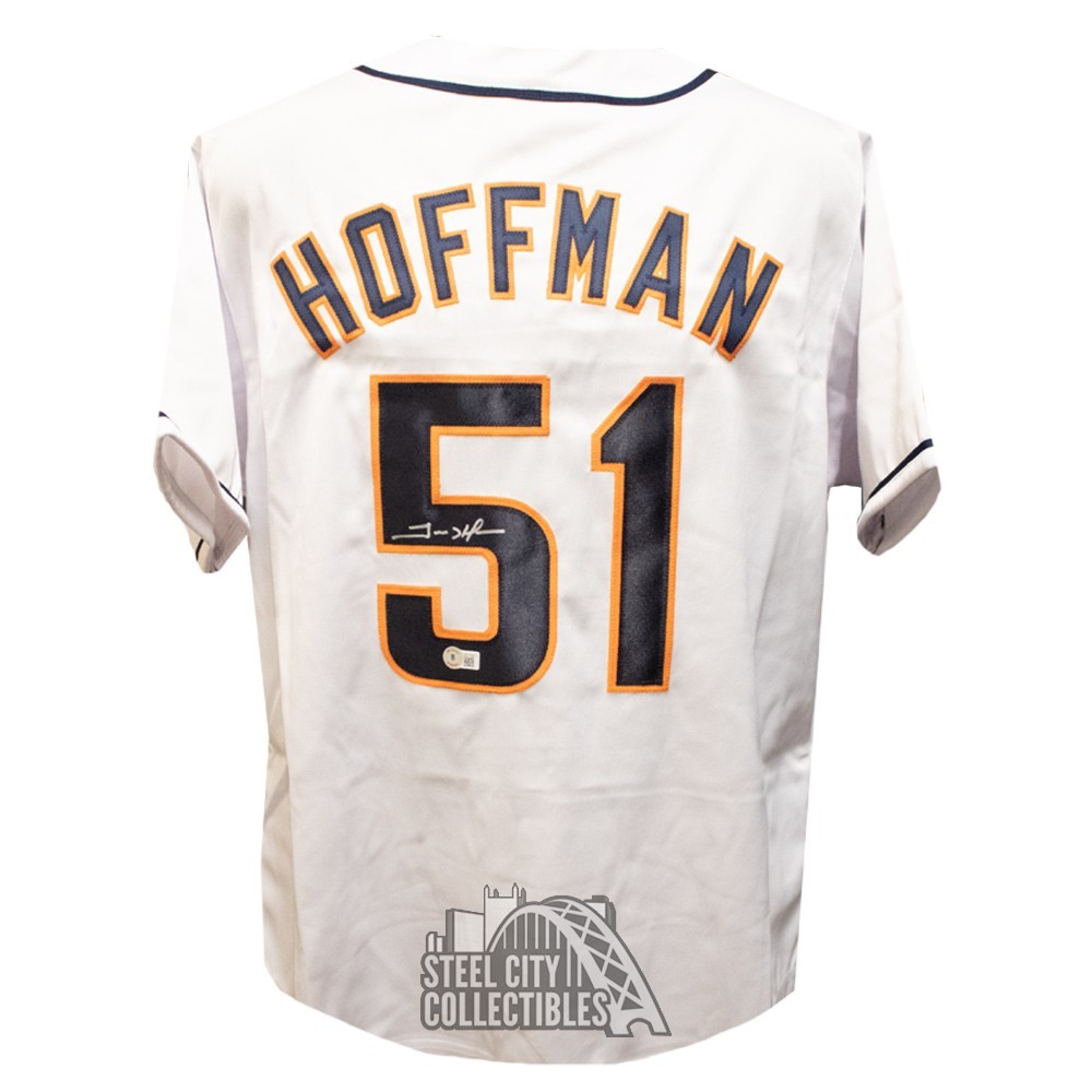 Trevor Hoffman Autographed San Diego Custom White Baseball Jersey - BAS