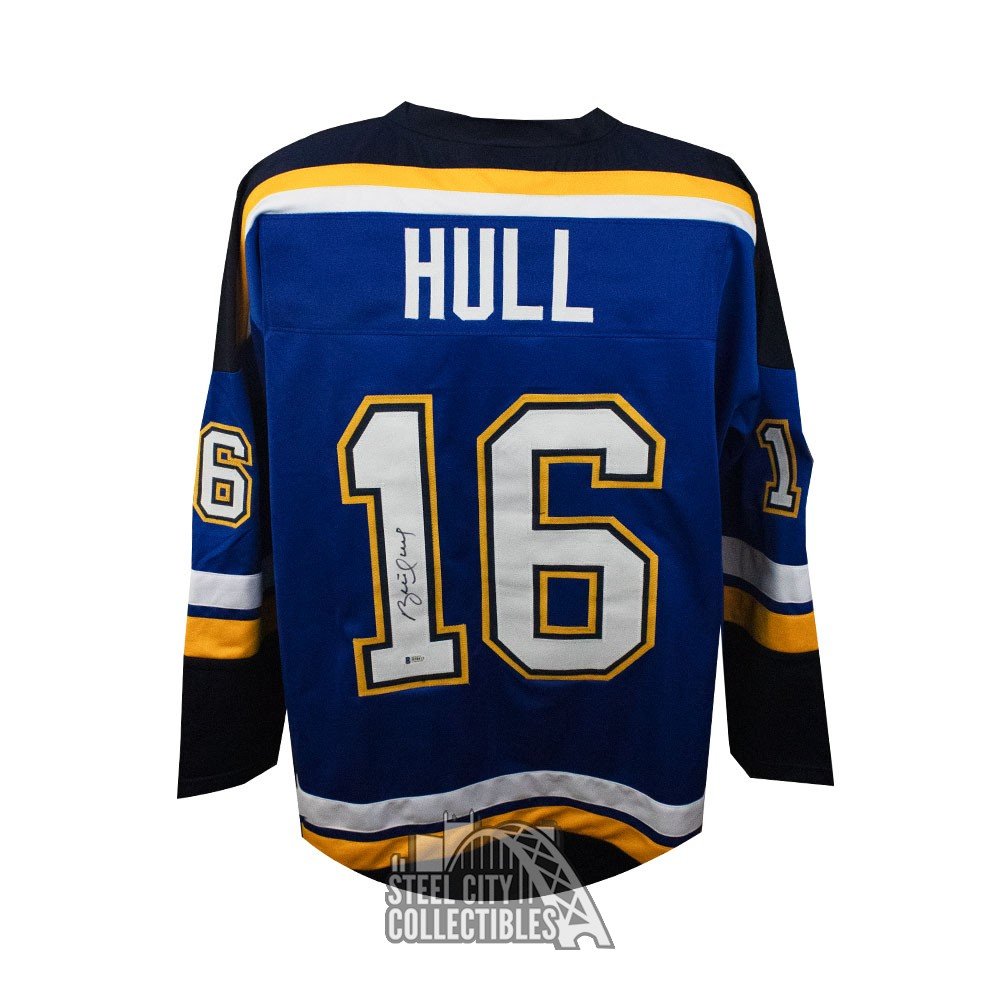 Brett Hull Autographed Jersey