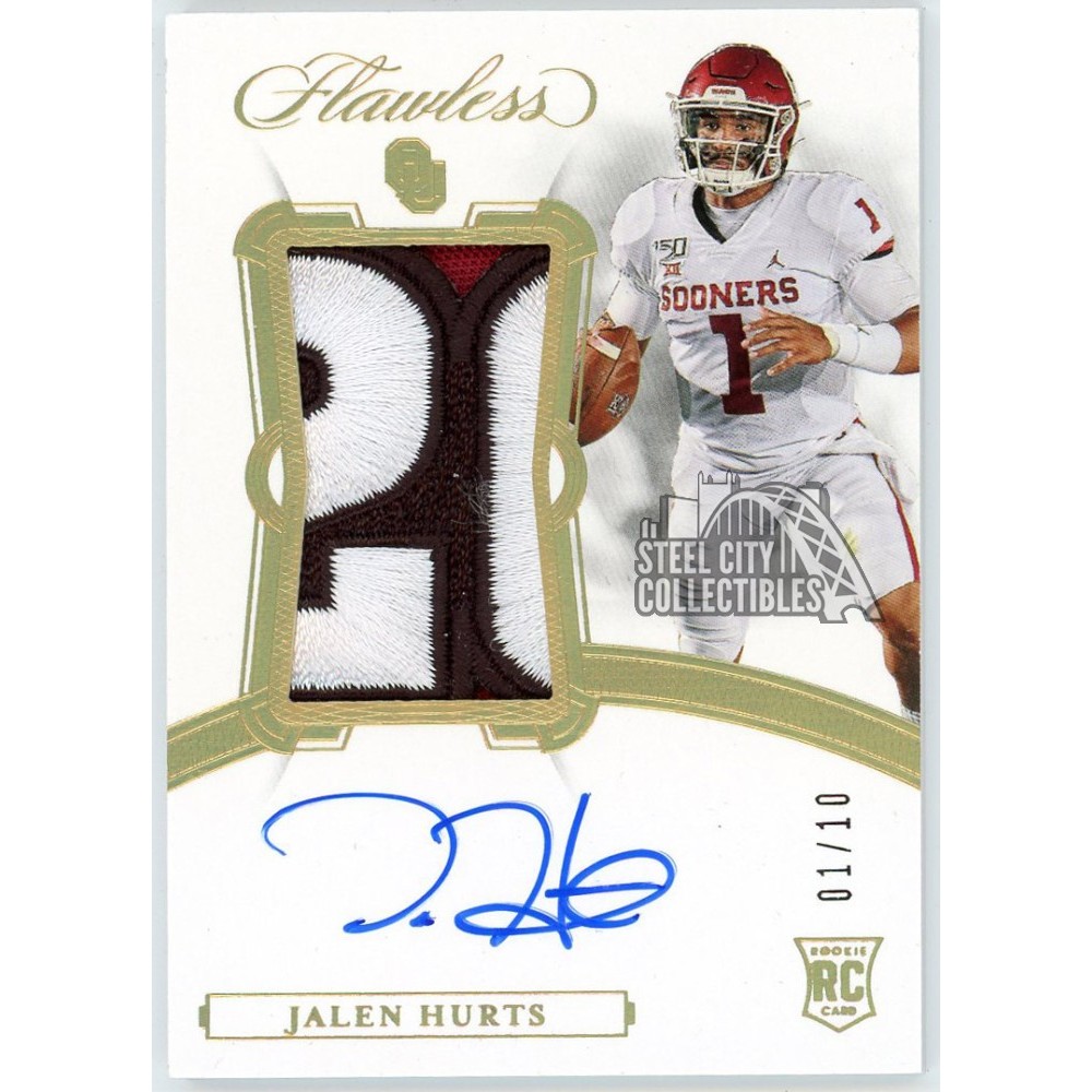 jalen hurts graded rookie card 2020 Panini Chronicles - Jalen Hurts Rookie - Classics - #5
