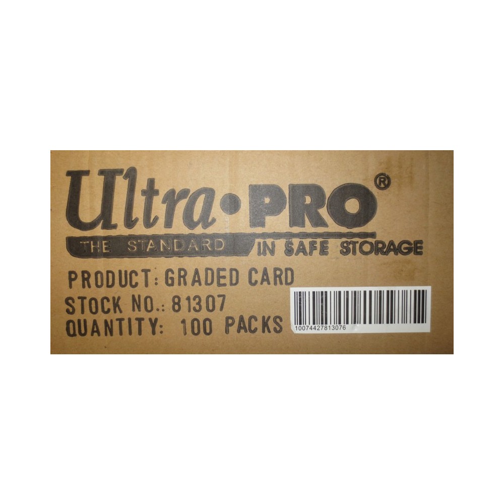 100 Count for sale online Ultra PRO 81307 Graded Card Sleeve Resealable 