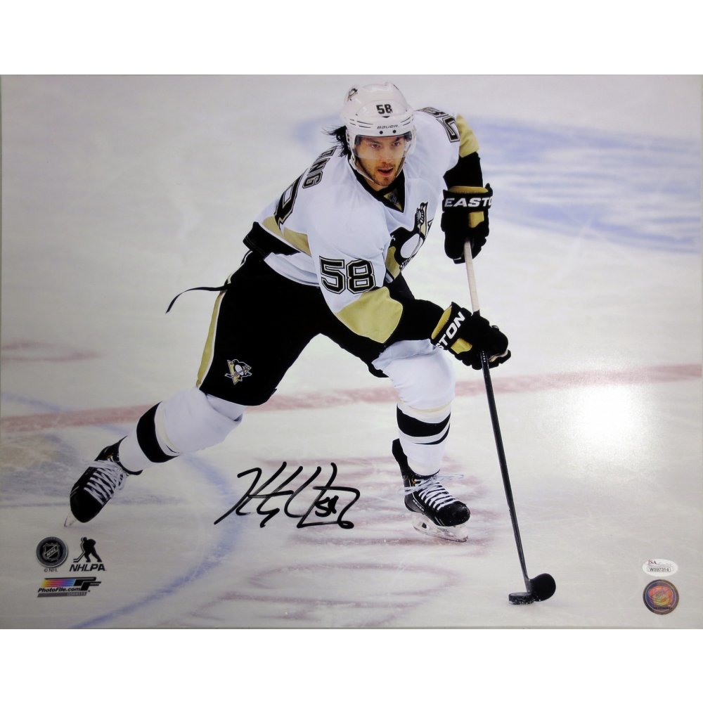 kris letang autographed jersey