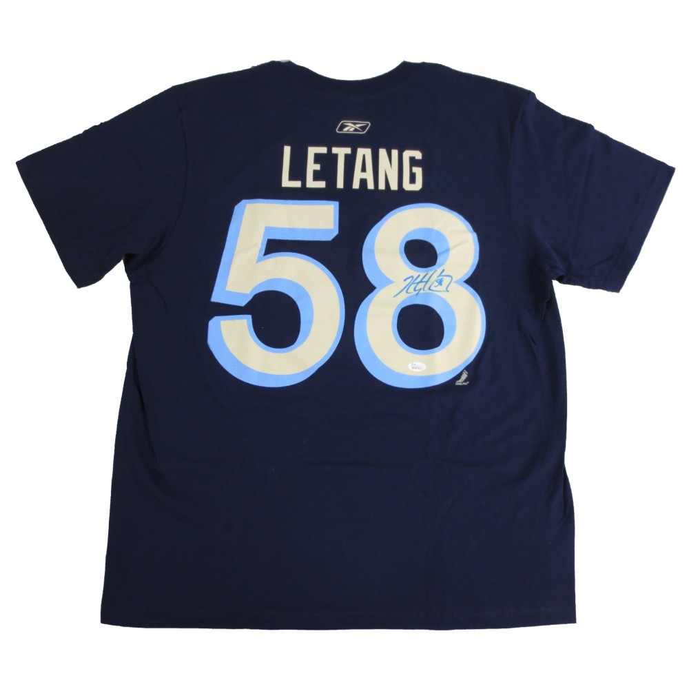 Kris Letang Signed Jersey (JSA)