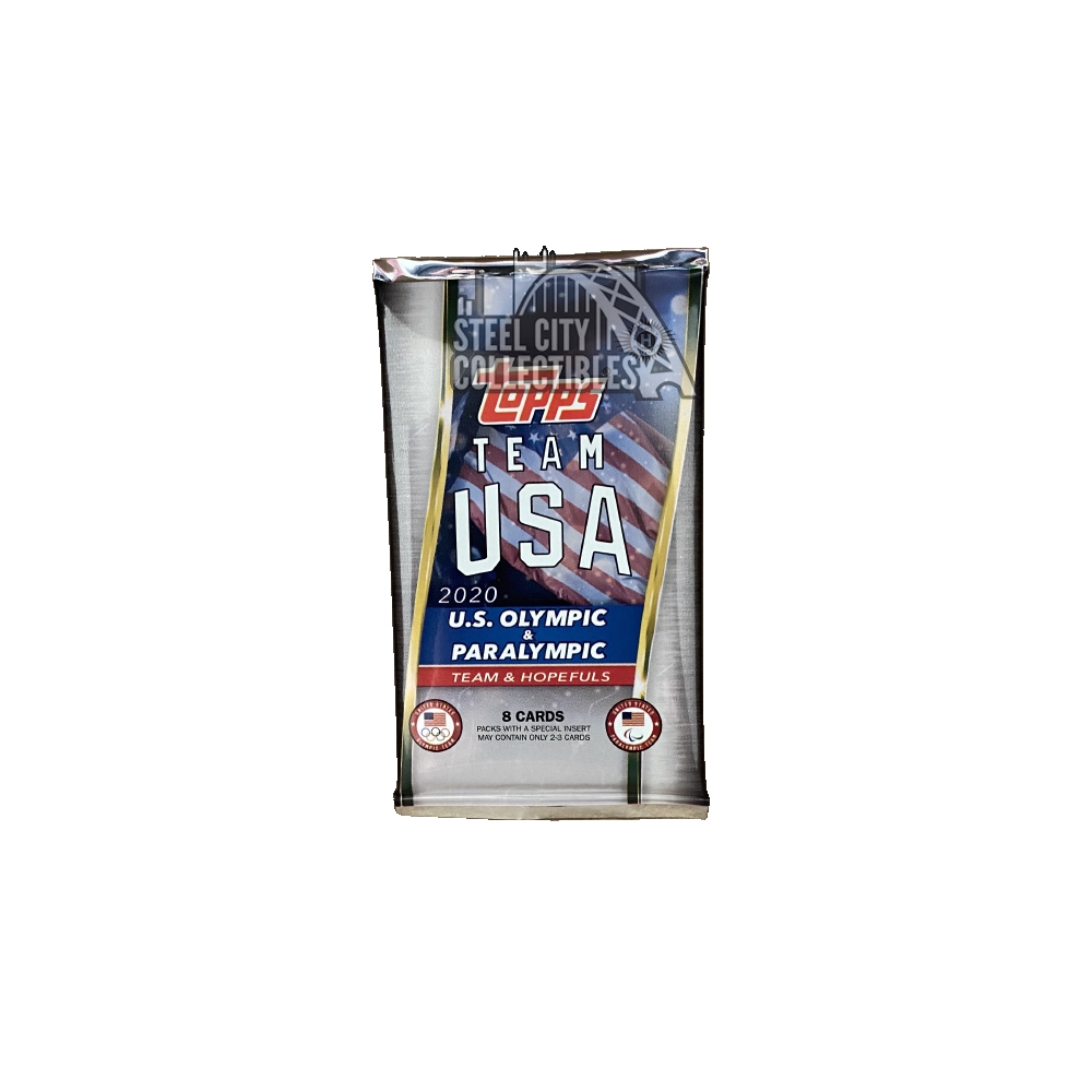 2021 Topps US Olympics & Paralympic Hopefuls Hobby Pack Steel City