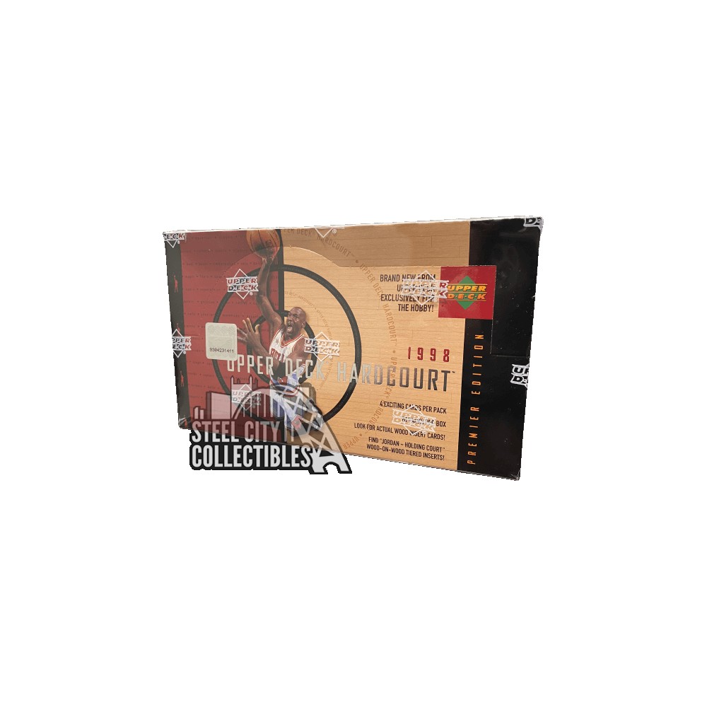 1998-99 Upper Deck Hardcourt Basketball Hobby Box | Steel City