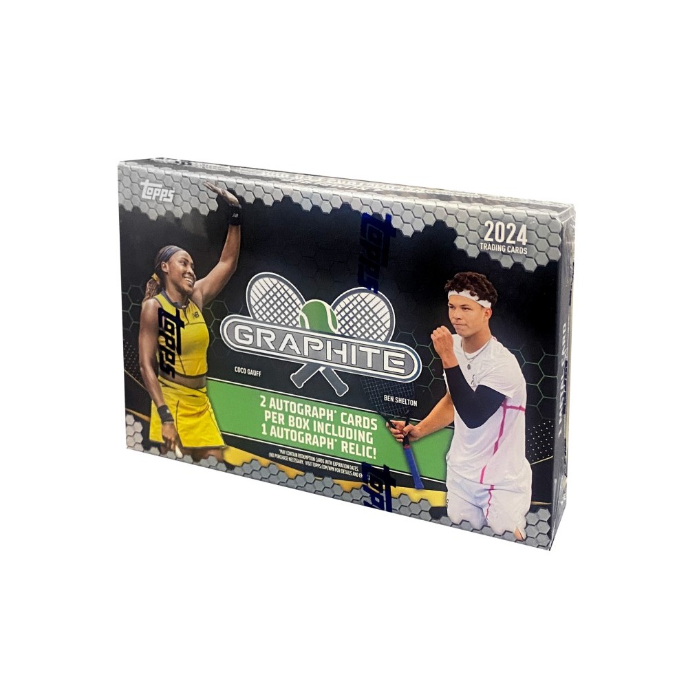 2024 Topps Graphite Tennis Hobby Box | Steel City Collectibles