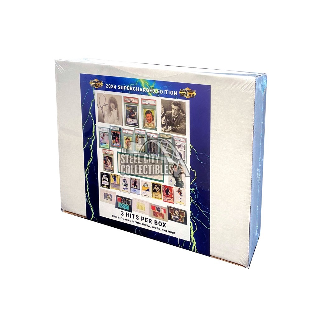 2024 Super Break Supercharged Edition Hobby Box | Steel City Collectibles