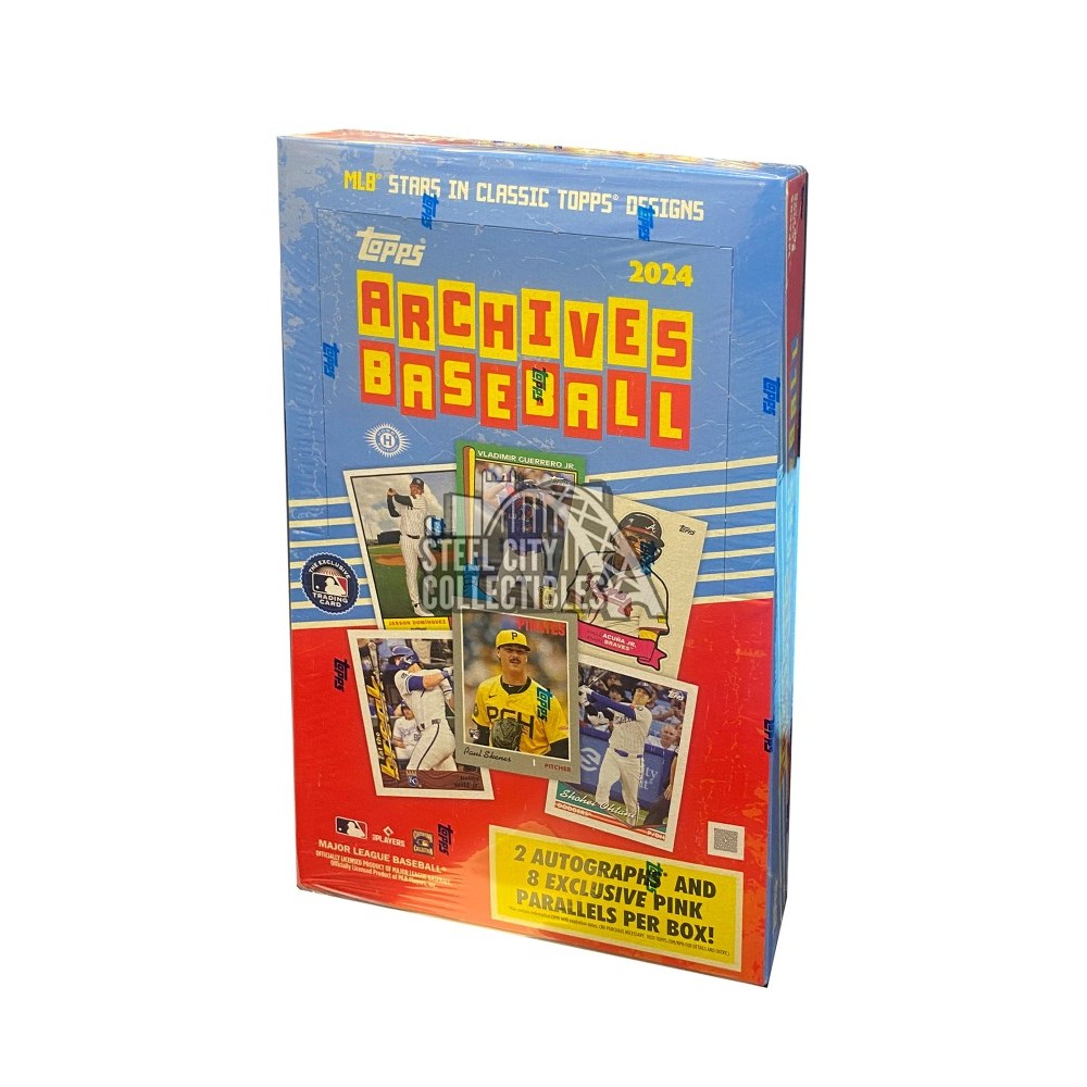 2024 Topps Archives Baseball Hobby Box | Steel City Collectibles 2024 Topps Archives Baseball Hobby Box | Steel City Collectibles