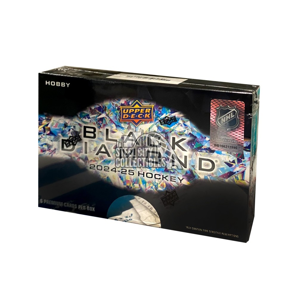2024-25 Upper Deck Black Diamond Hockey Hobby Box | Steel City