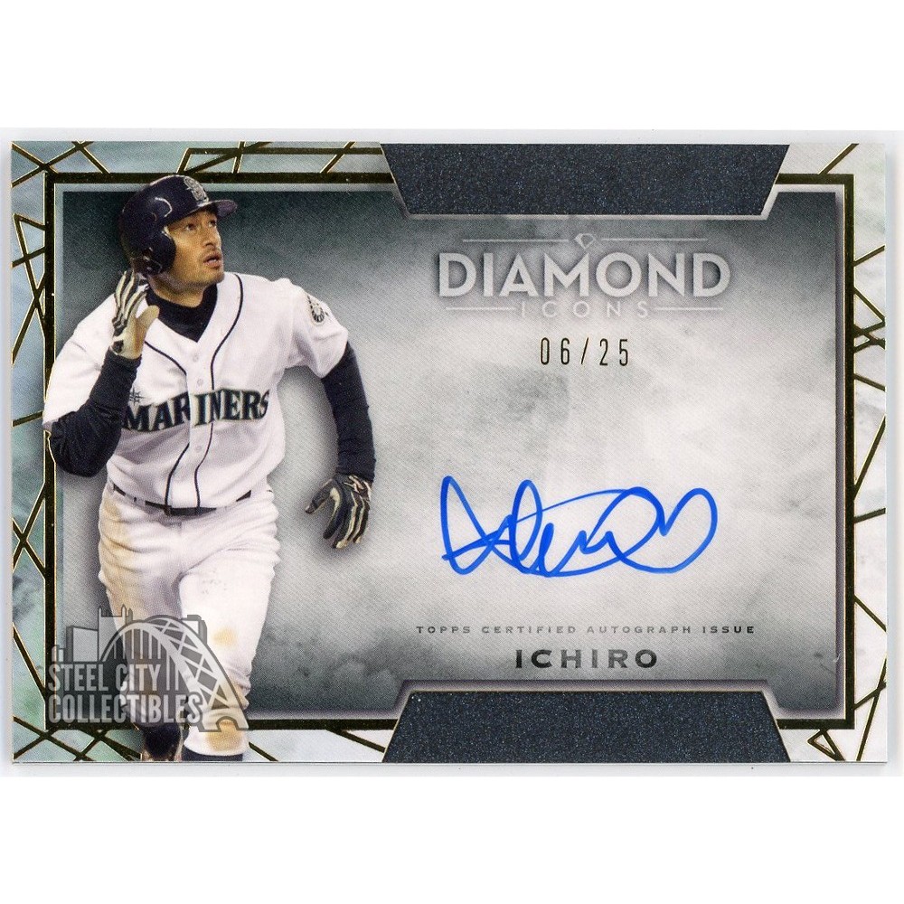 スポーツ選手 ICHIRO AUTOGRAPH CARD Ichiro Suzuki Autographed 2001 Topps Rookie Card #726
