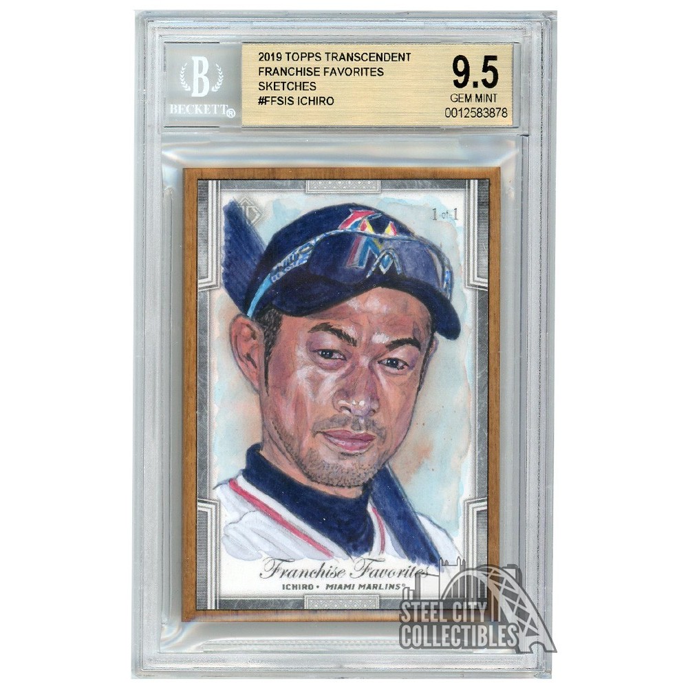 Ichiro 2019 Topps Transcendent Franchise Favorites Sketch Card 