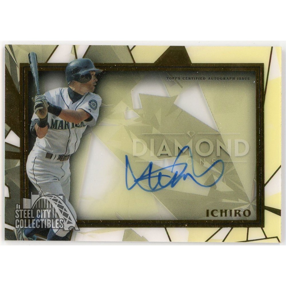 Ichiro 2022 Topps Diamond Icons Autograph Card #IOTD-I 6/10