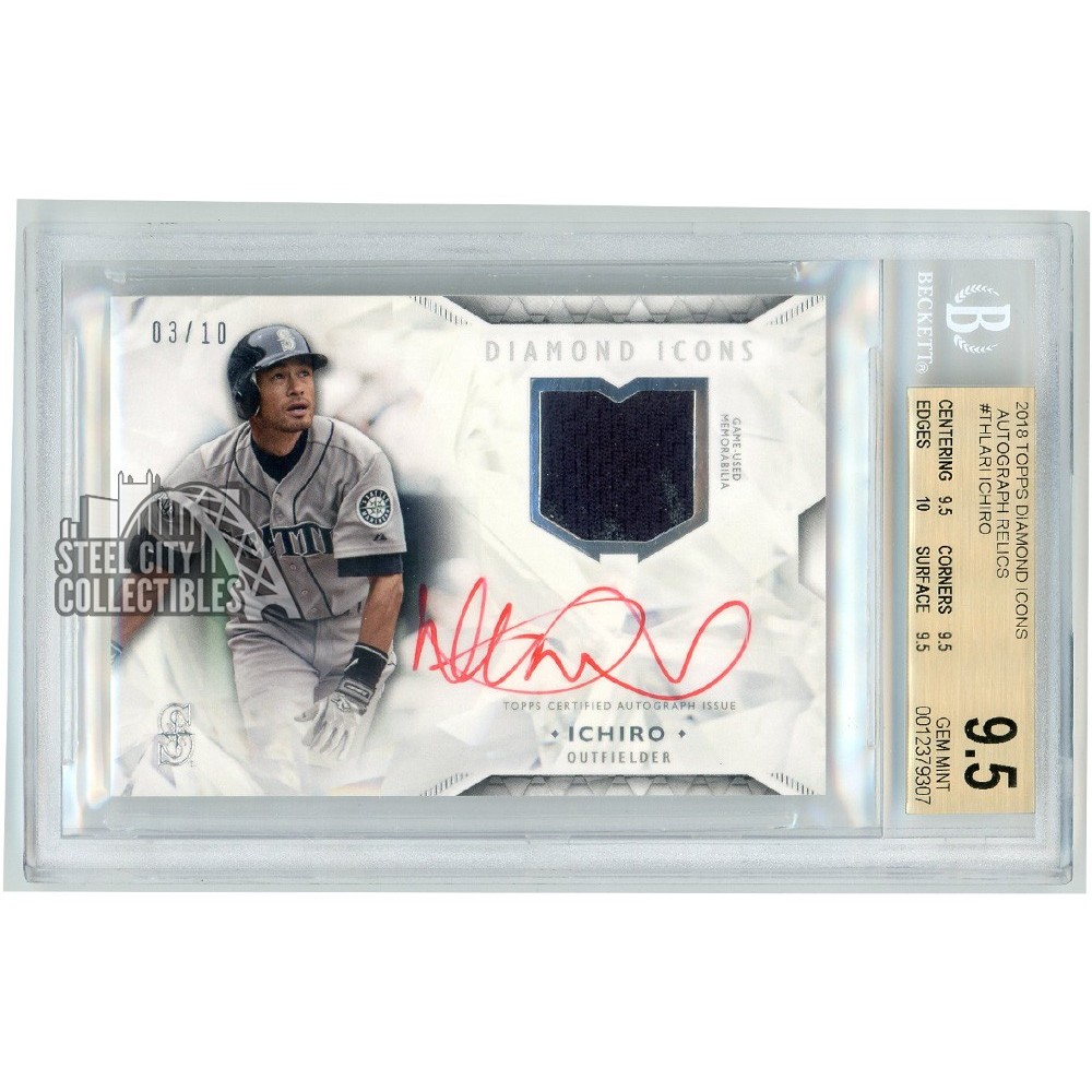 toppsイチローフレームパッチauto New York Yankees Ichiro Suzuki