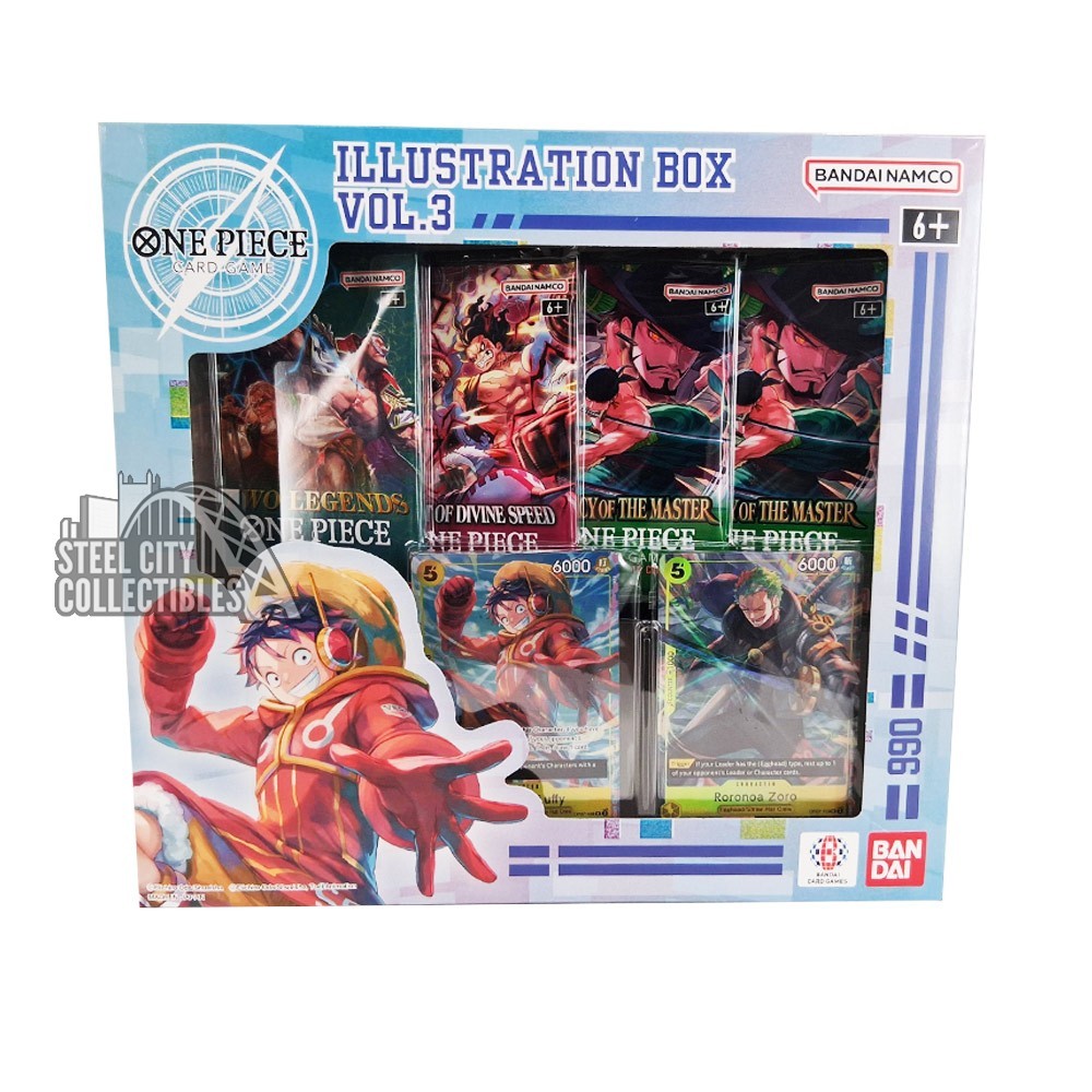 One Piece Illustration Box Vol 3 6-Box Case | Steel City Collectibles