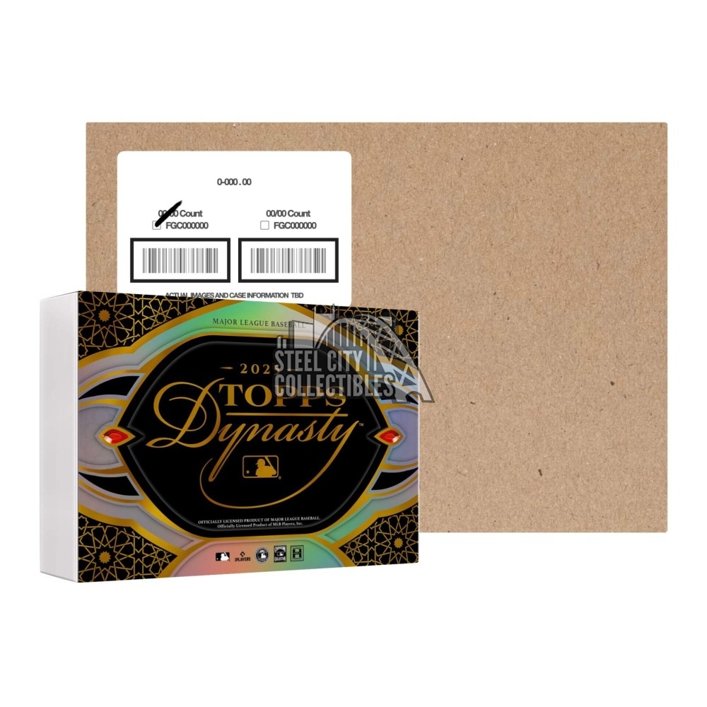 2025 Topps Dynasty Baseball Hobby 5-Box Case | Steel City Collectibles