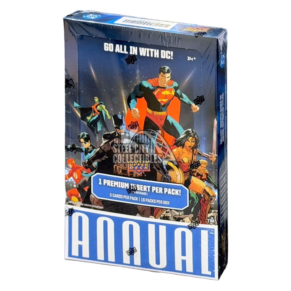 2024-25 Upper Deck DC Annual Hobby Box | Steel City Collectibles