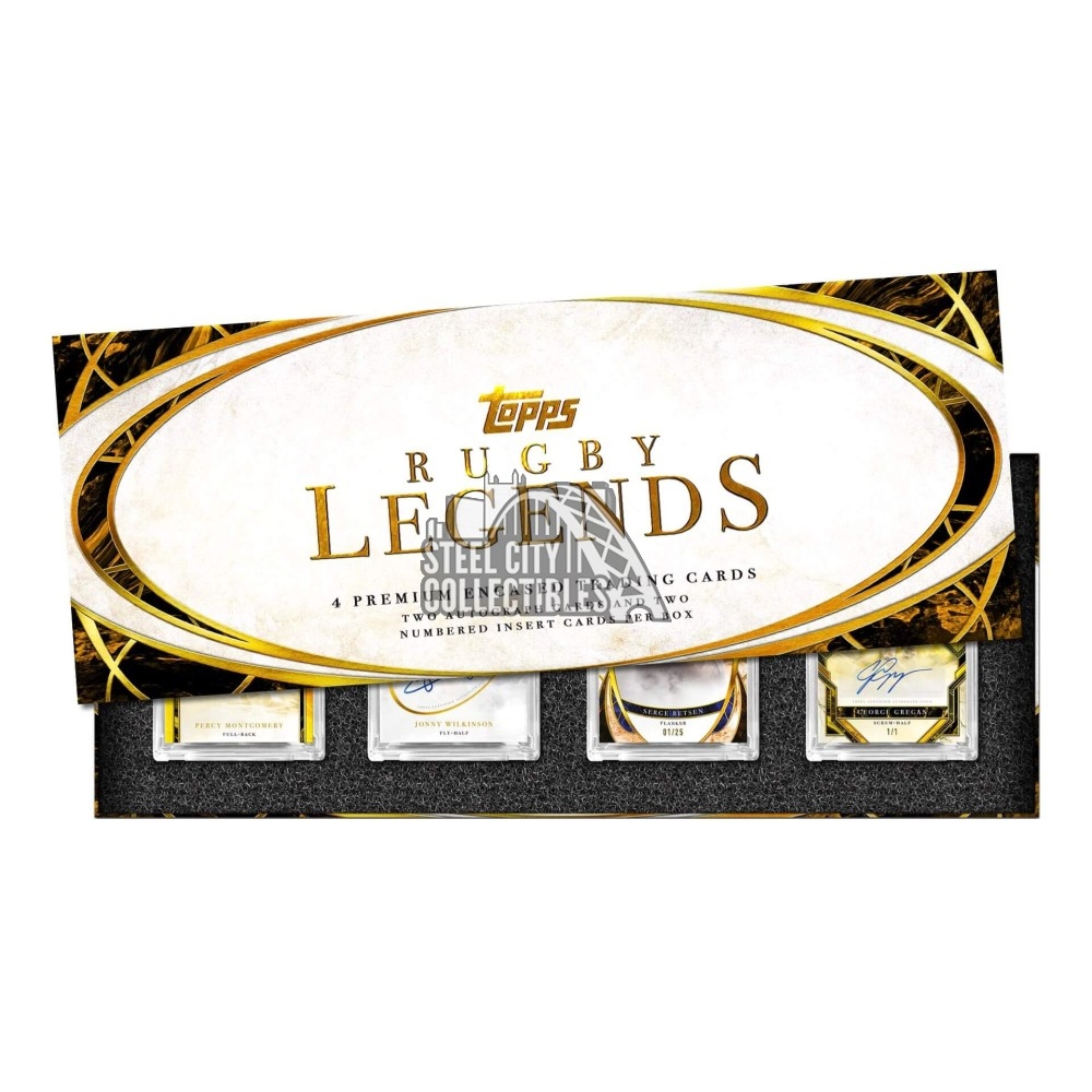 2026 Topps Rugby Legends Hobby Box | Steel City Collectibles