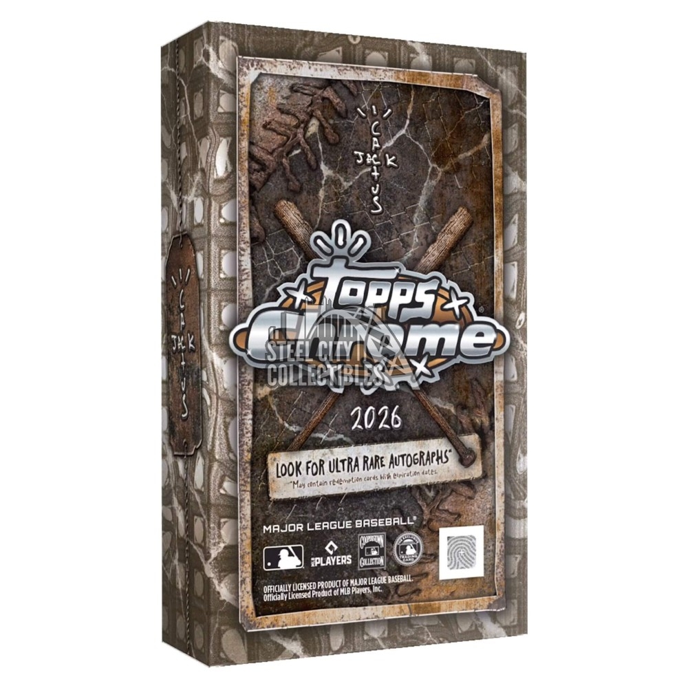 2026 Topps Chrome x Cactus Jack Fanatics Fest NYC Travis Scott