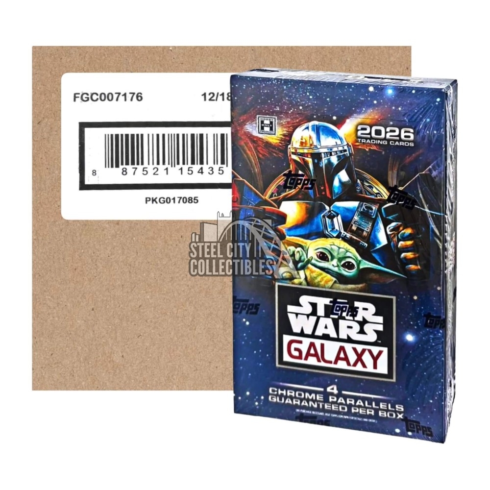 2026 Topps Star Wars Chrome Galaxy Hobby 12-Box Case | Steel City
